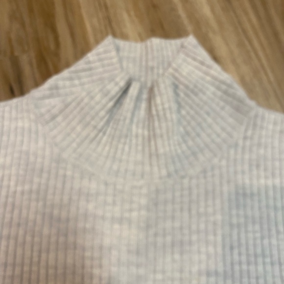 EILEEN FISHER MERINO WOOL TURTLENECK SWEATER VEST SLEEVELESS WOMENS GRAY SZ MED - Picture 7 of 12